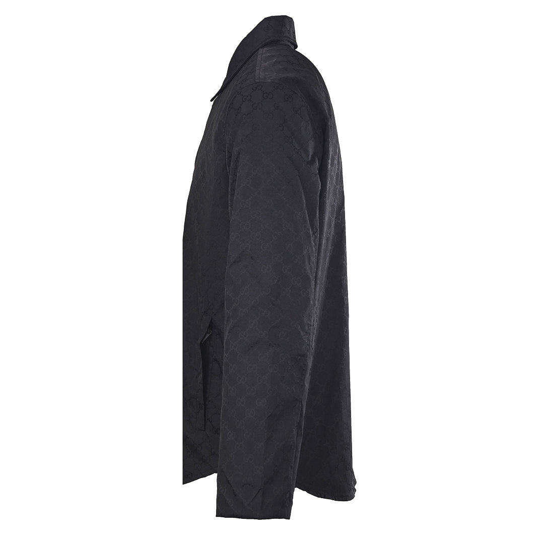 GUCCI GG Jacquard Jacket with Zip Pockets