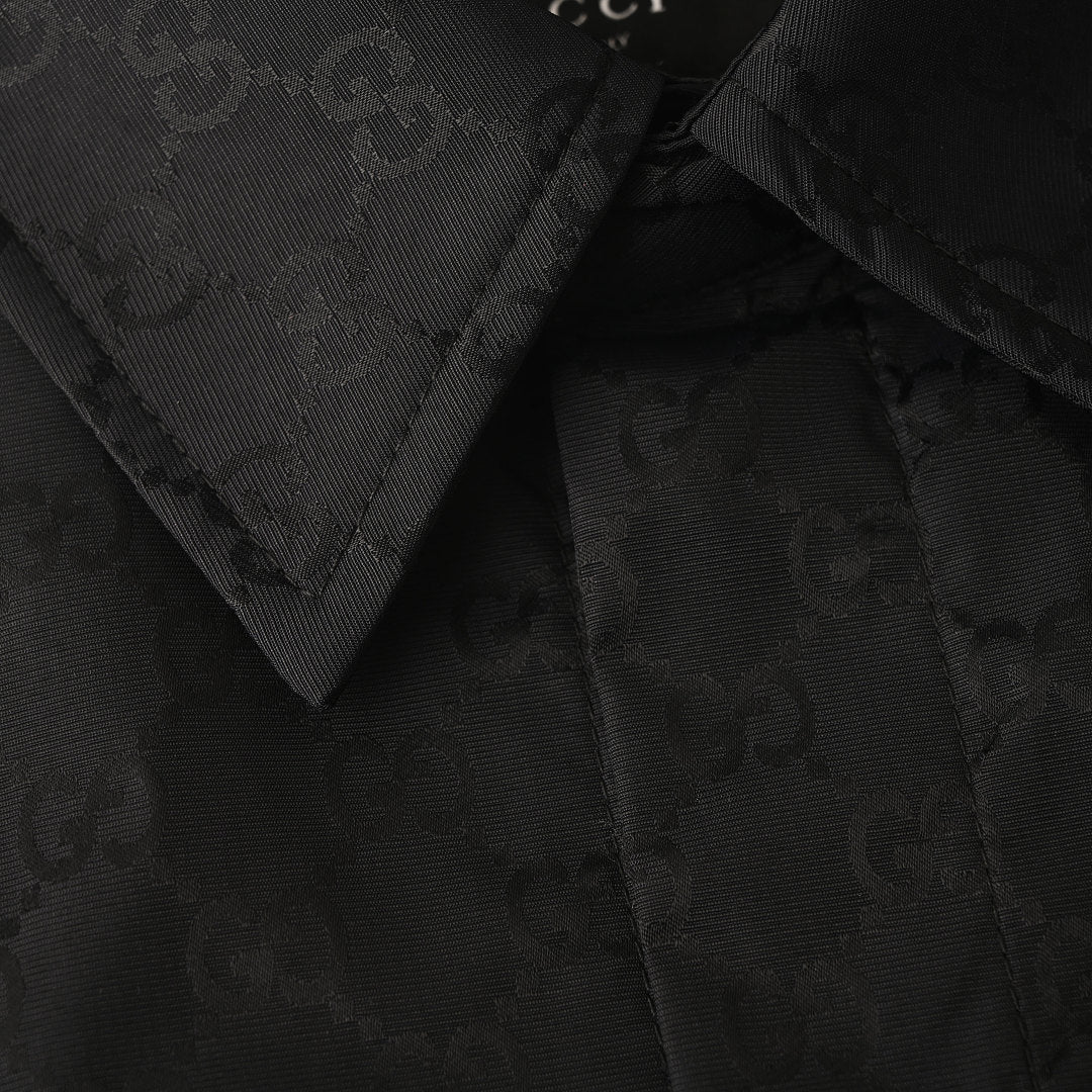 GUCCI GG Jacquard Jacket with Zip Pockets