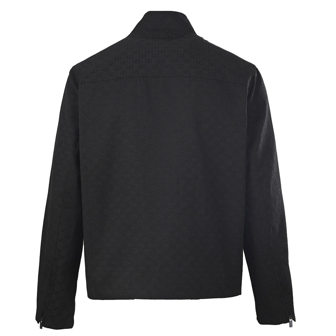 GUCCI GG Tonal Jacquard Zip-Up Jacket