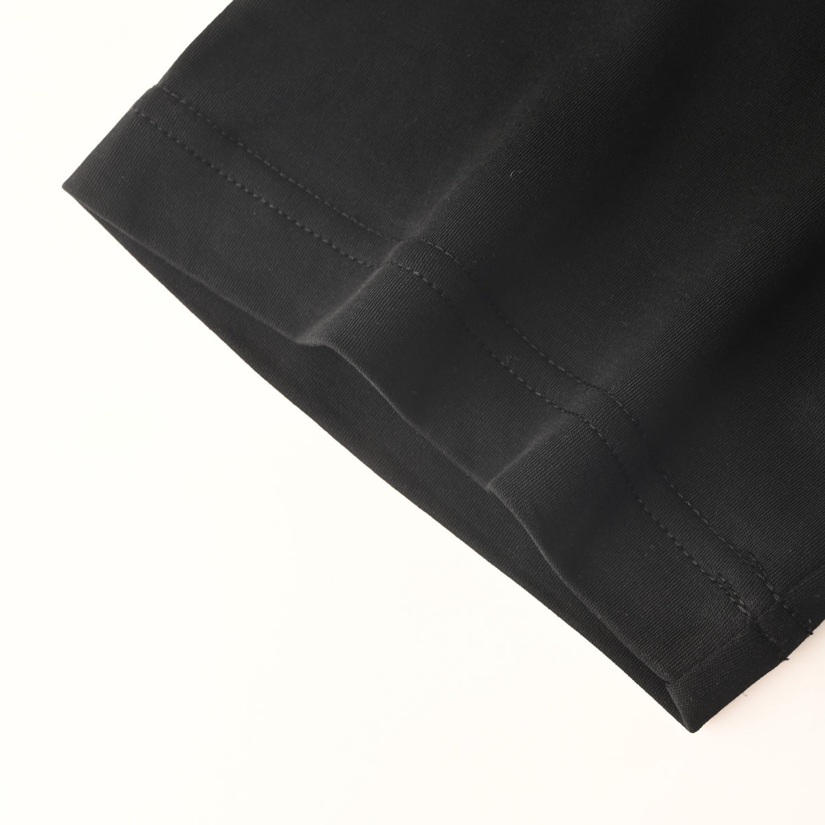Gucci Black Tonal Crest Embroidered Crewneck T-Shirt