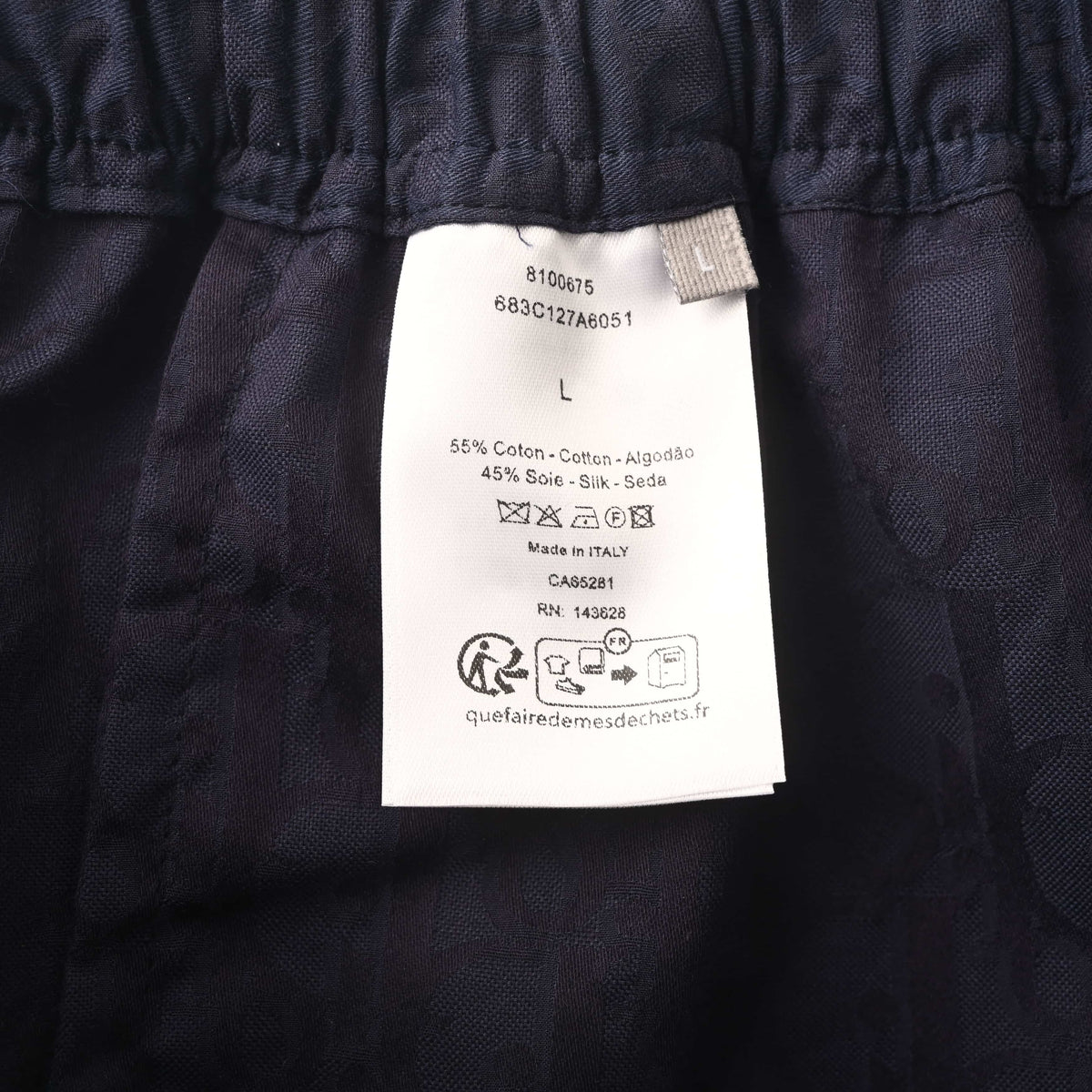 Christian Dior Subtle Jacquard Pattern Shorts for Understated Summer Outfits and Smart Casual Styling