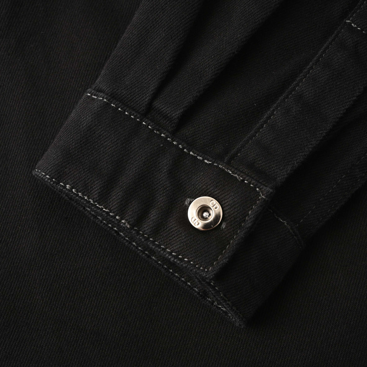Christian Dior Four-Leaf Clover Embroidered Long-Sleeve Overshirt Jacket for Layered Streetwear