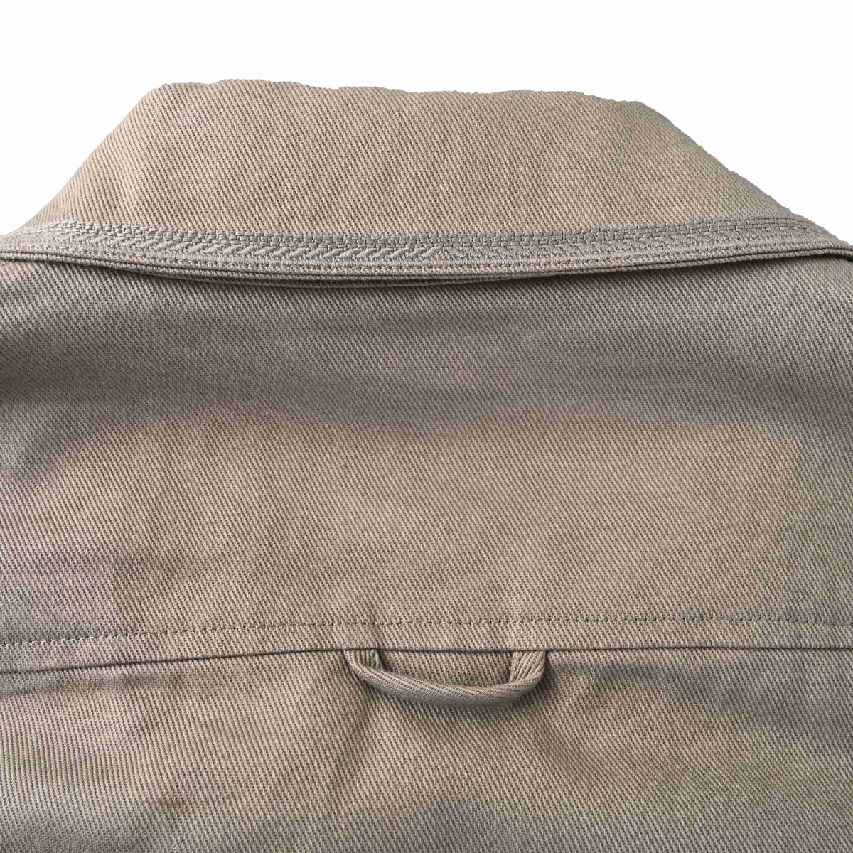 Christian Dior Gabardine Jacket with Embroidered Square Label for Smart Casual Outfits