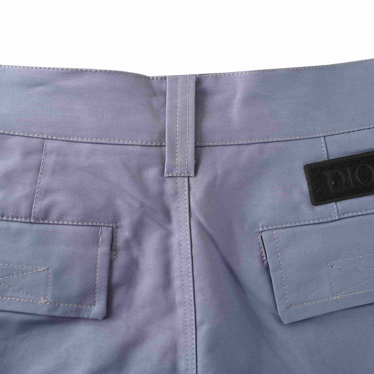 Christian Dior Cargo Pants with Hook-and-Loop Pocket Detail, Utility Trousers for Casual Streetwear