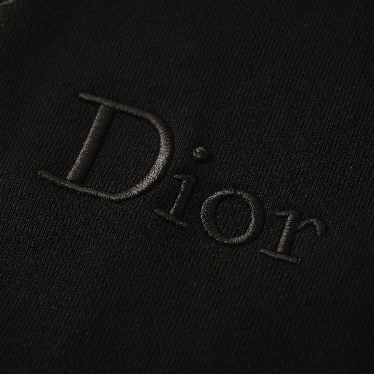 Christian Dior Medaillon Embroidered Round Logo Crewneck Sweatshirt, Casual Streetwear Pullover