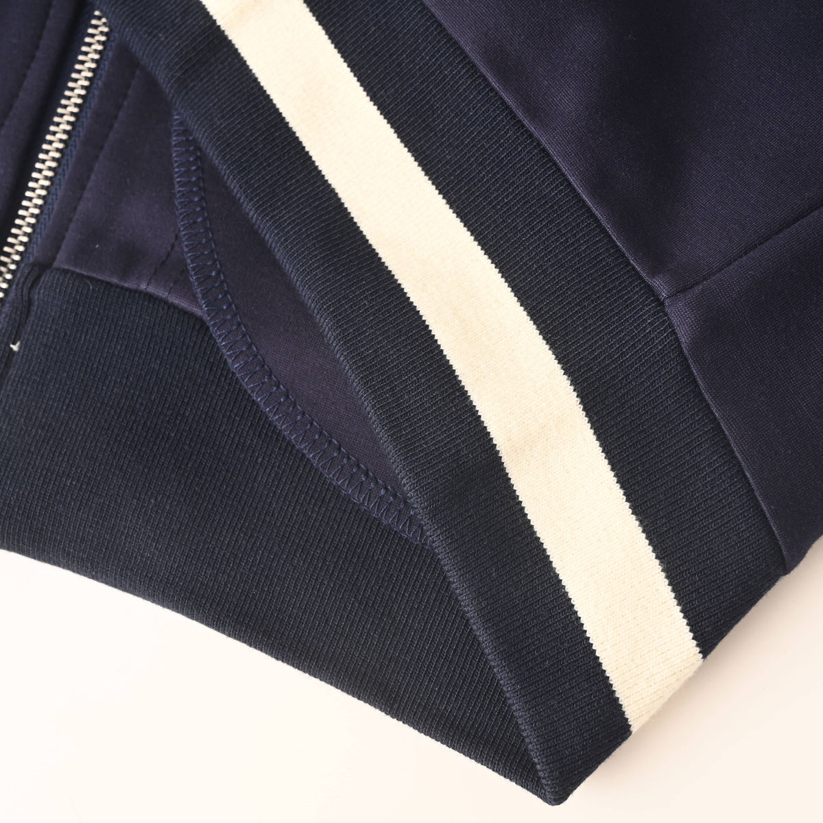 Gucci Unisex Lightweight Zip-Up Jacket with Webbing Detail