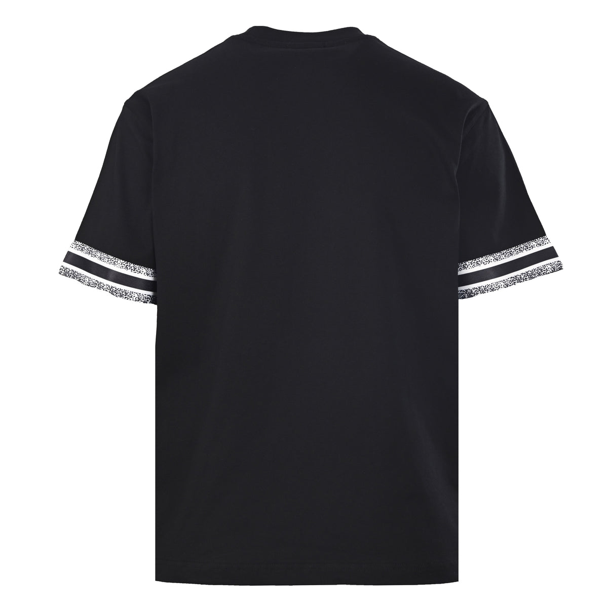 Christian Dior Classic Bee Embroidery T-Shirt with Woven Tape Detailing and Short Sleeves for Smart-Casual Outfits
