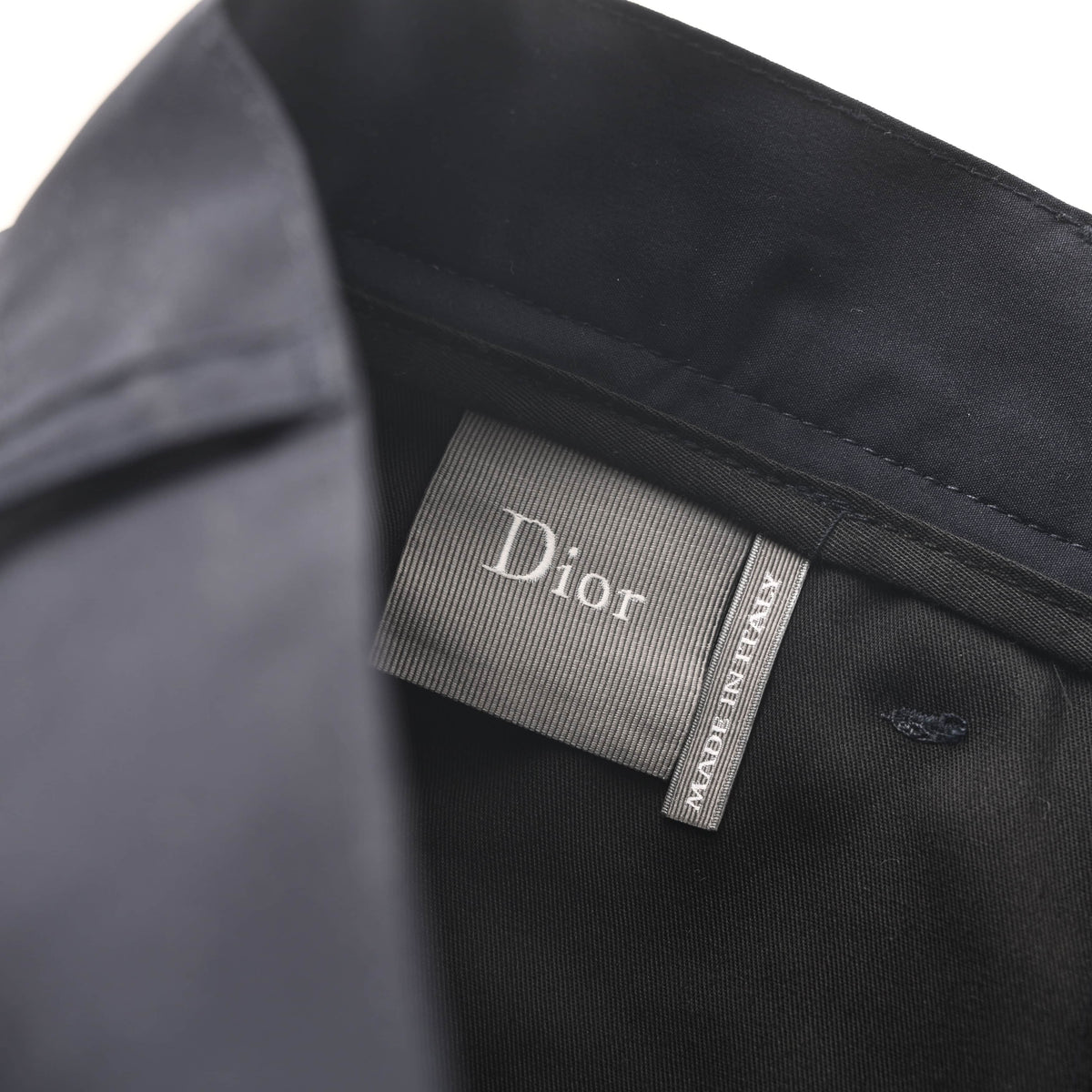 Christian Dior Letter-Embroidered Utility Shorts with Button Details for Summer Streetwear