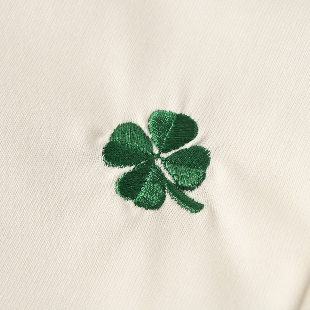 Christian Dior CD All-Over Four-Leaf Clover Embroidered T-Shirt | Short-Sleeve Statement Tee