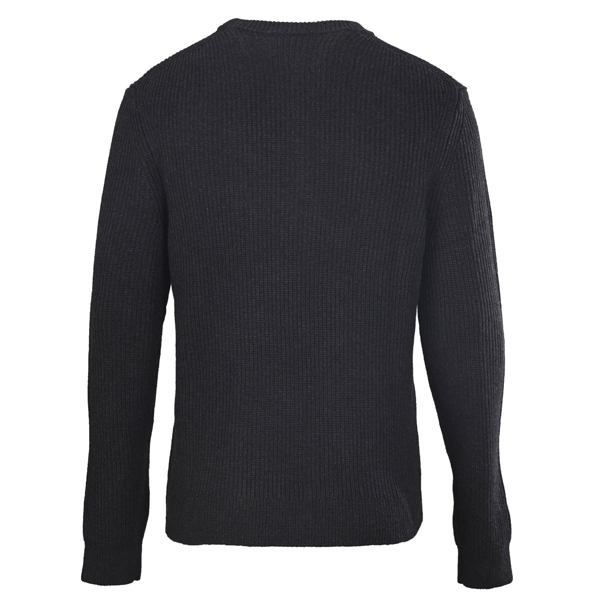 Gucci Wool-Cashmere Ribbed Crewneck Logo Sweater