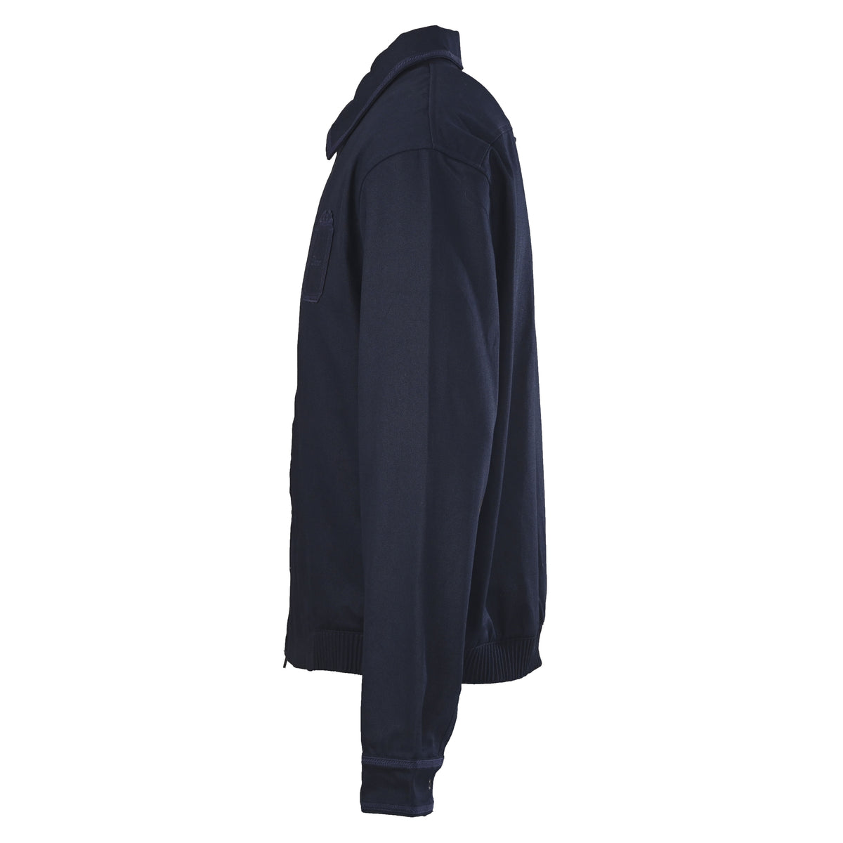 Christian Dior Gabardine Jacket with Embroidered Square Logo Patch, Smart-Casual Outerwear
