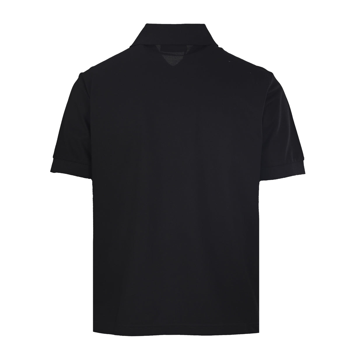 Gucci Black Cotton Piqué Horsebit Embroidered Pocket Polo Shirt