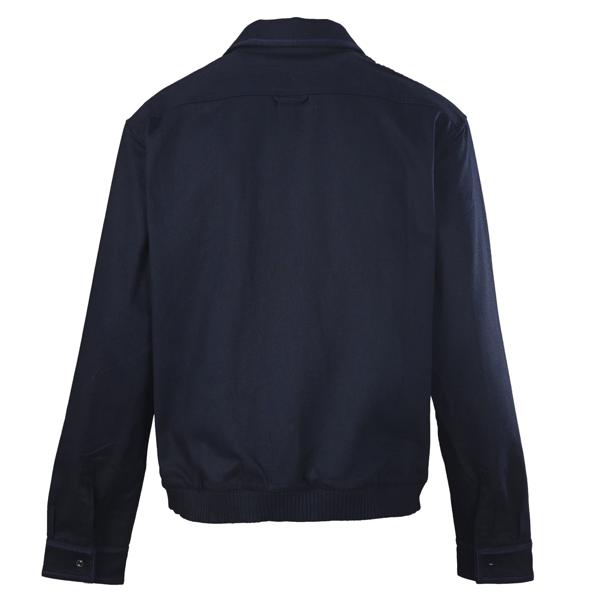 Christian Dior Gabardine Jacket with Embroidered Square Logo Patch, Smart-Casual Outerwear