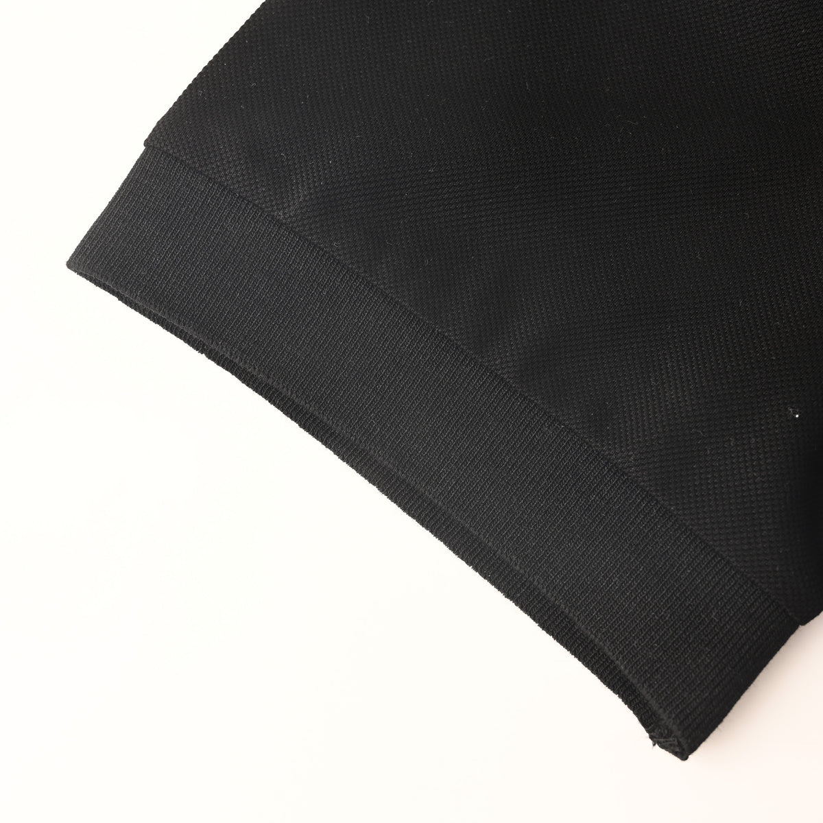 Gucci Black Cotton Piqué Horsebit Embroidered Pocket Polo Shirt
