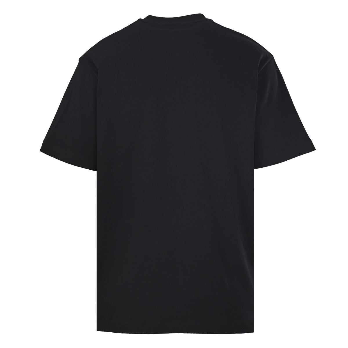 Christian Dior Left-Chest Letter Embroidered T-Shirt with Silver-Tone Thread and Short Sleeves for Casual Layering