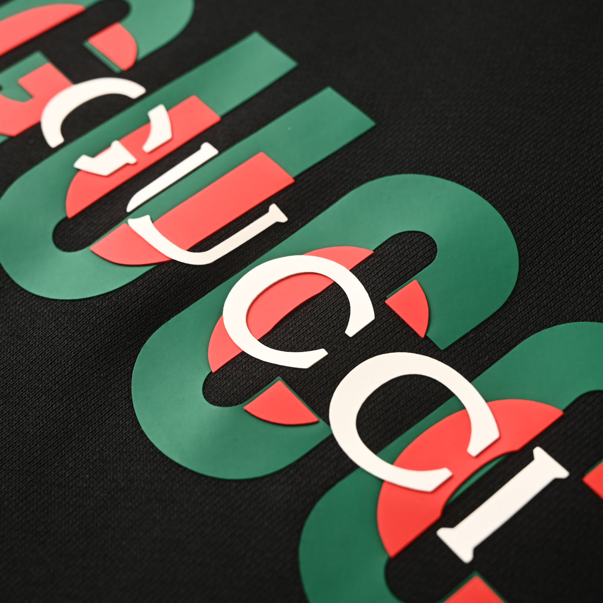 Gucci Unisex Vintage Overlapping Logo Cotton Sweatshirt