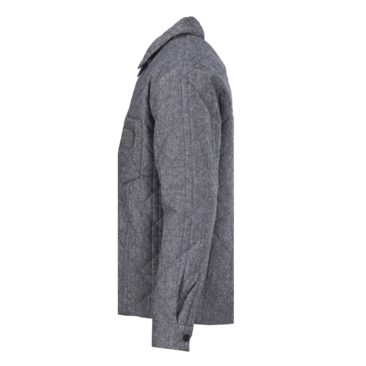 Christian Dior CD Leather Patch Diamond-Quilted Padded Jacket | Winter Layering Outerwear