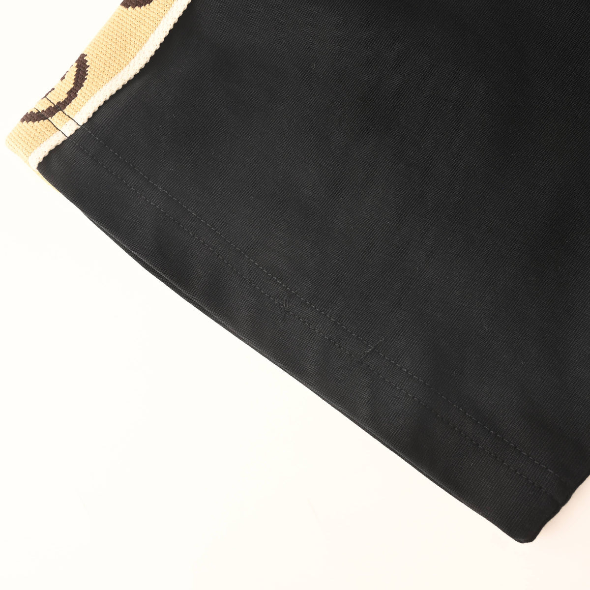 Gucci Black GG Jacquard Tape Oversized Cotton T-Shirt