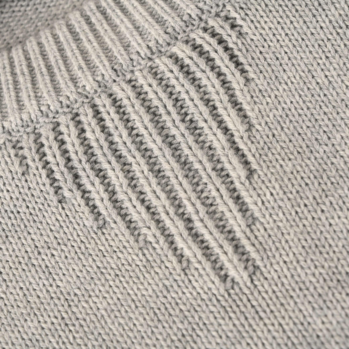 Christian Dior Patterned Knit Pullover with Woven Tape Detail and Classic Crewneck