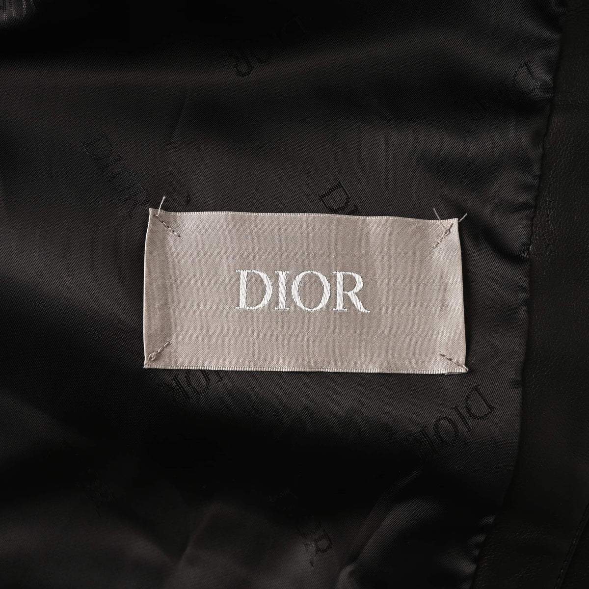 Christian Dior CD Diamond-Pattern Leather Jacket | Statement Outerwear for Streetwear Styling