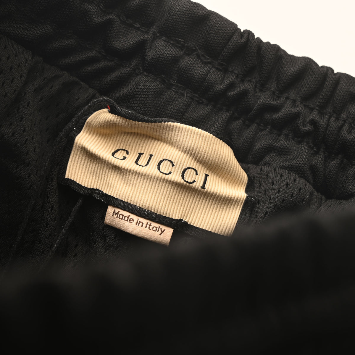 Gucci Unisex GG Embroidered Snap-Leg Track Pants in Black