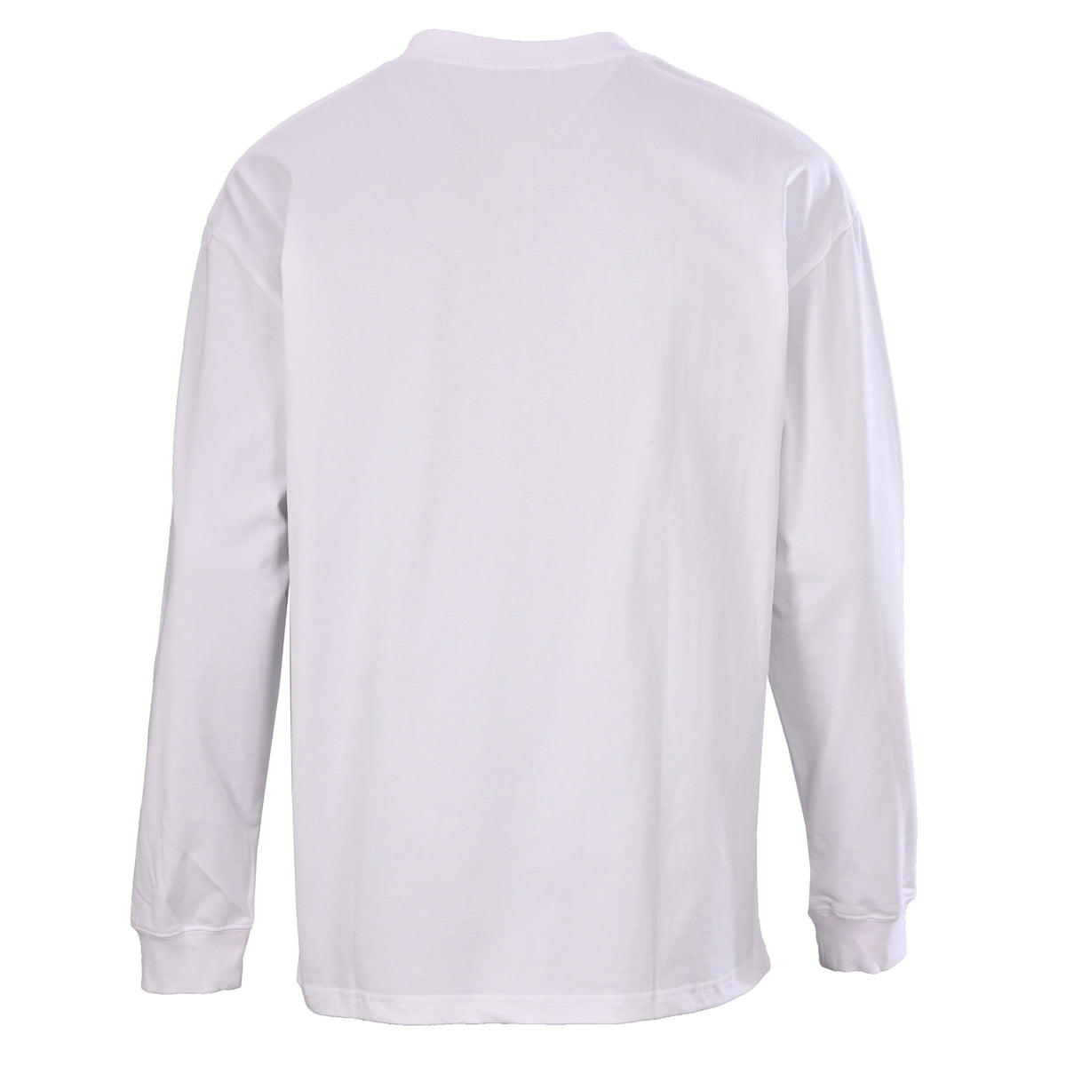 Christian Dior Long Sleeve T-Shirt with Neckline Label Detail for Everyday Layering