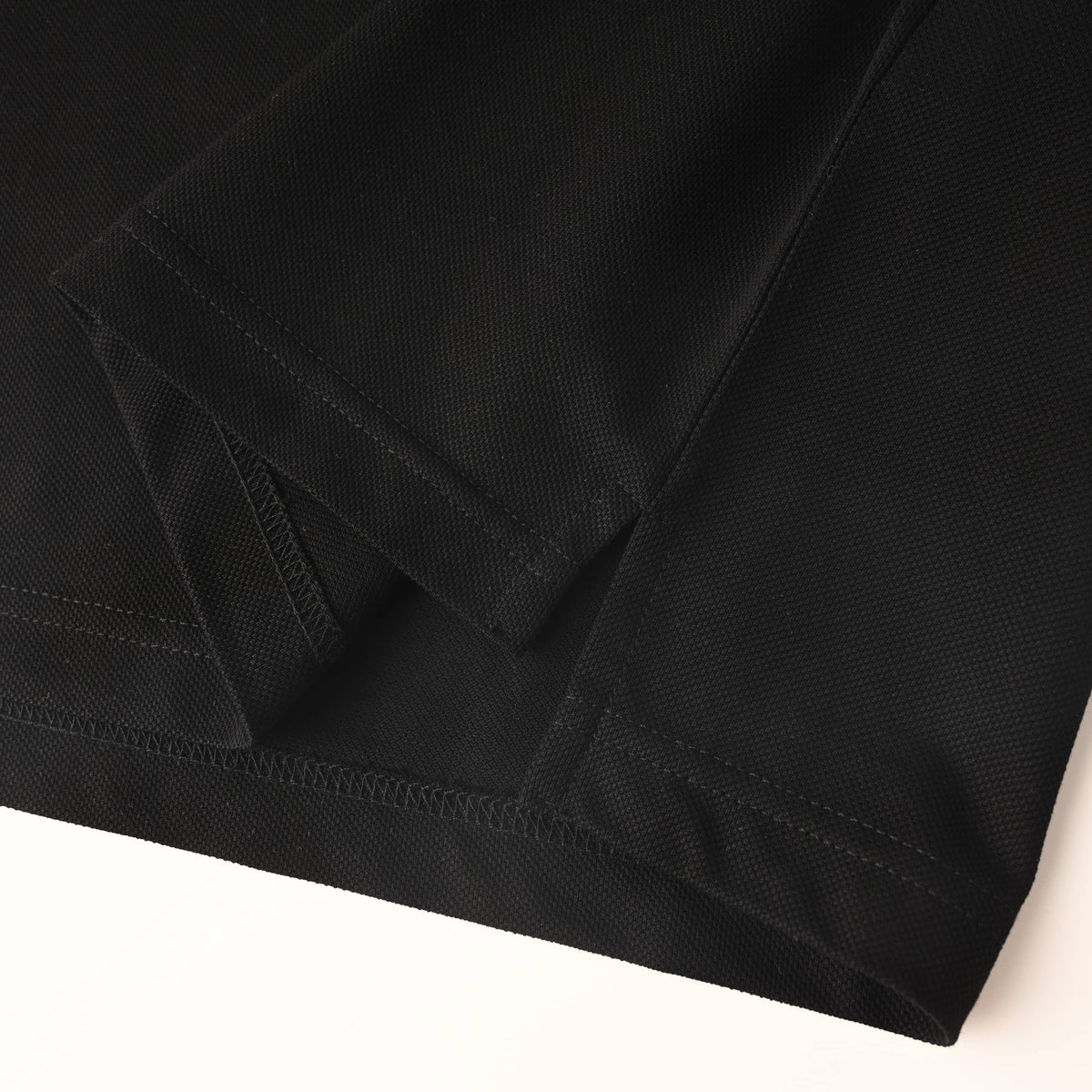 Gucci Black Cotton Piqué Horsebit Embroidered Pocket Polo Shirt