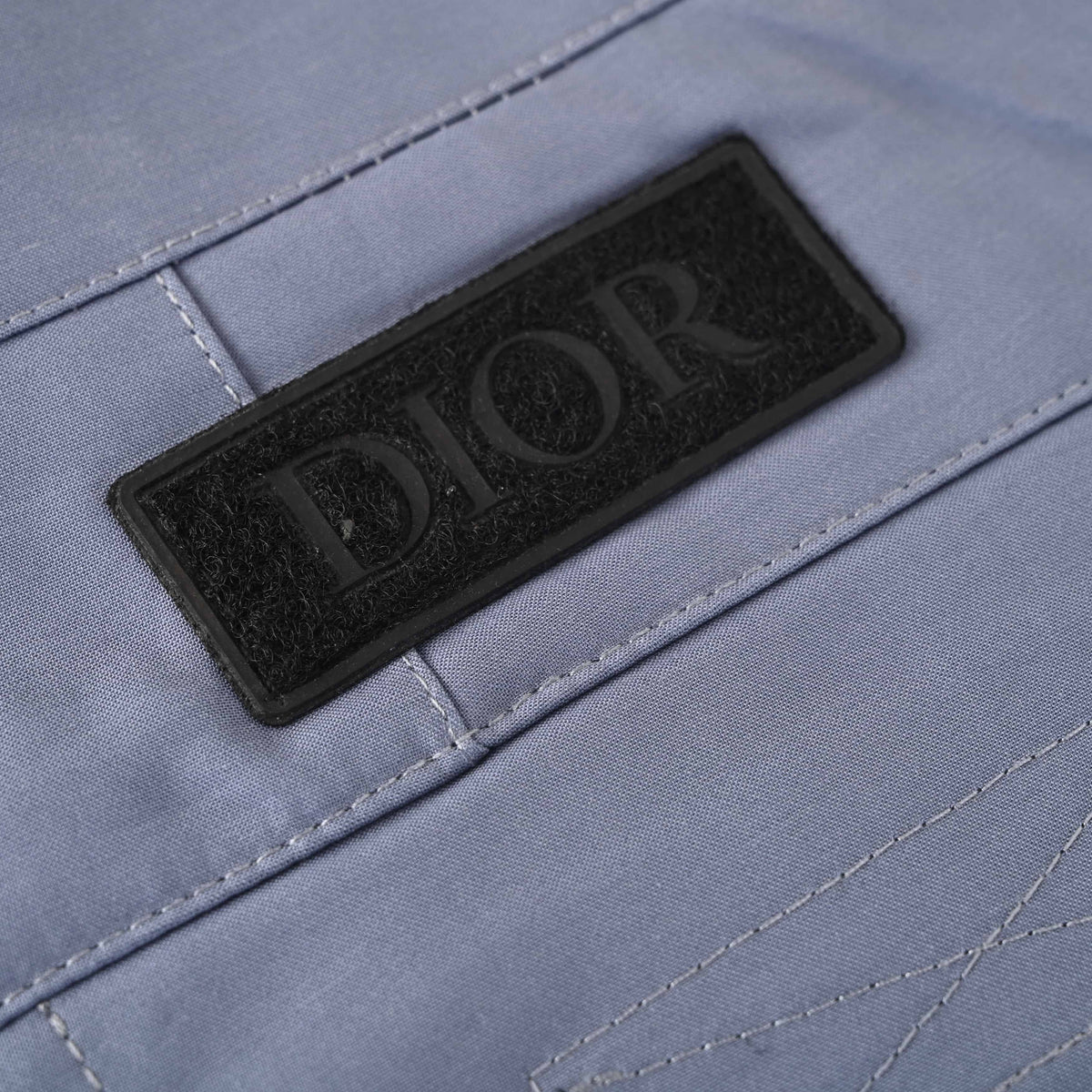 Christian Dior Cargo Pants with Hook-and-Loop Pocket Detail, Utility Trousers for Casual Streetwear