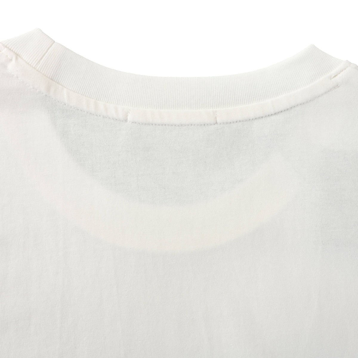 Gucci White Knight Crest GG Jacquard Faux Pocket Cotton T-Shirt
