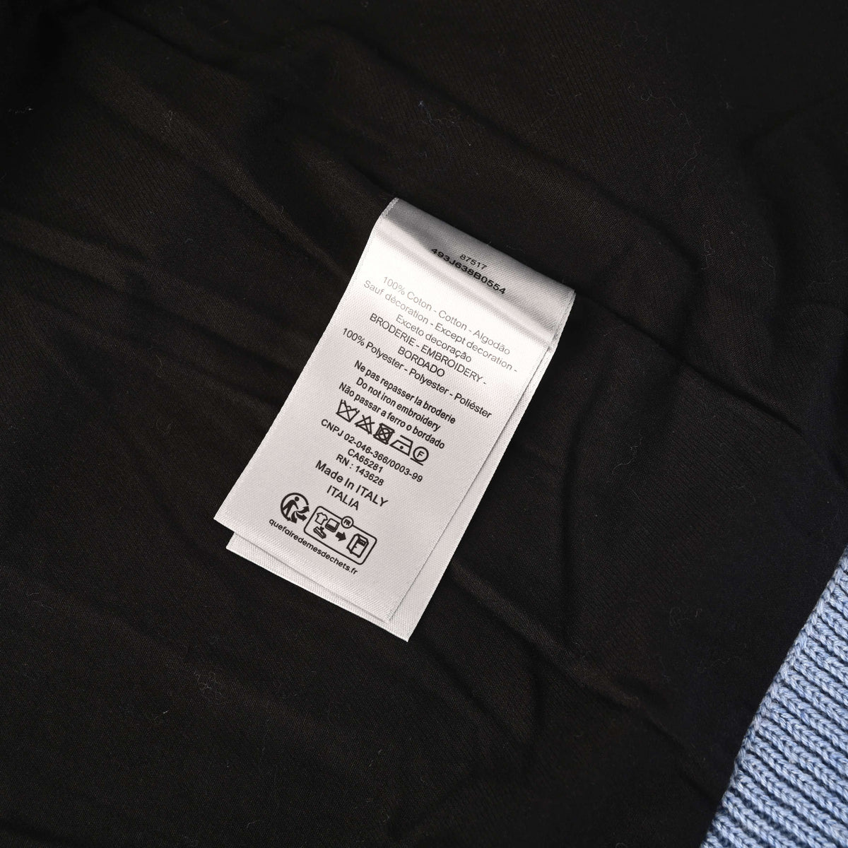 Christian Dior Gradient Monogram Jacquard Zip-Up Cardigan with Crewneck and All-Over Pattern