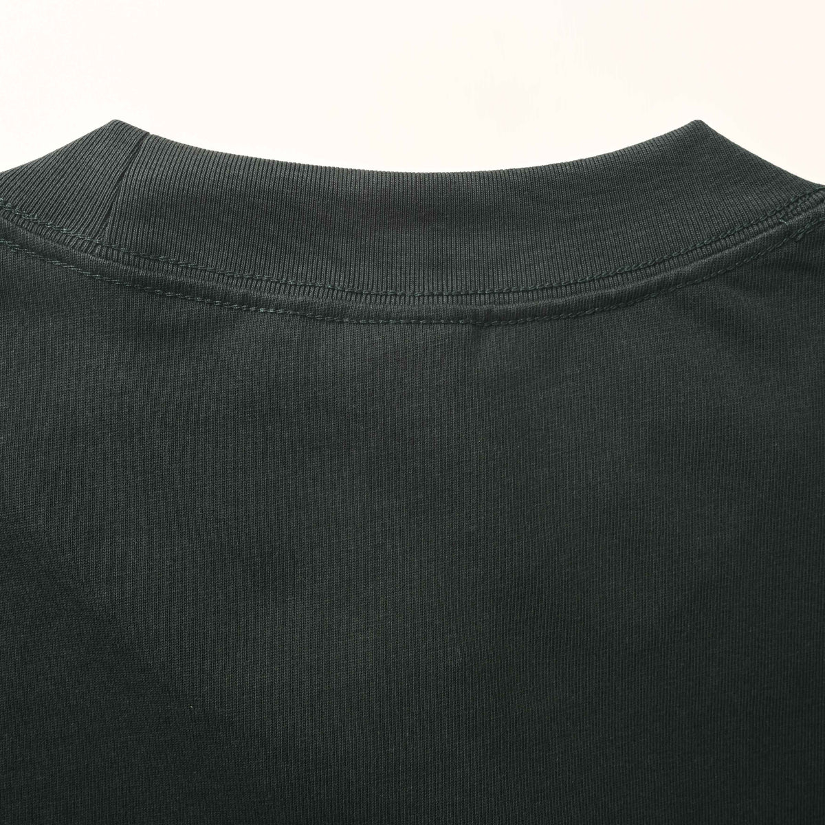 Christian Dior Woodland Caterpillar Embroidered T-Shirt, Deep Green Raised Detail Short Sleeve Tee