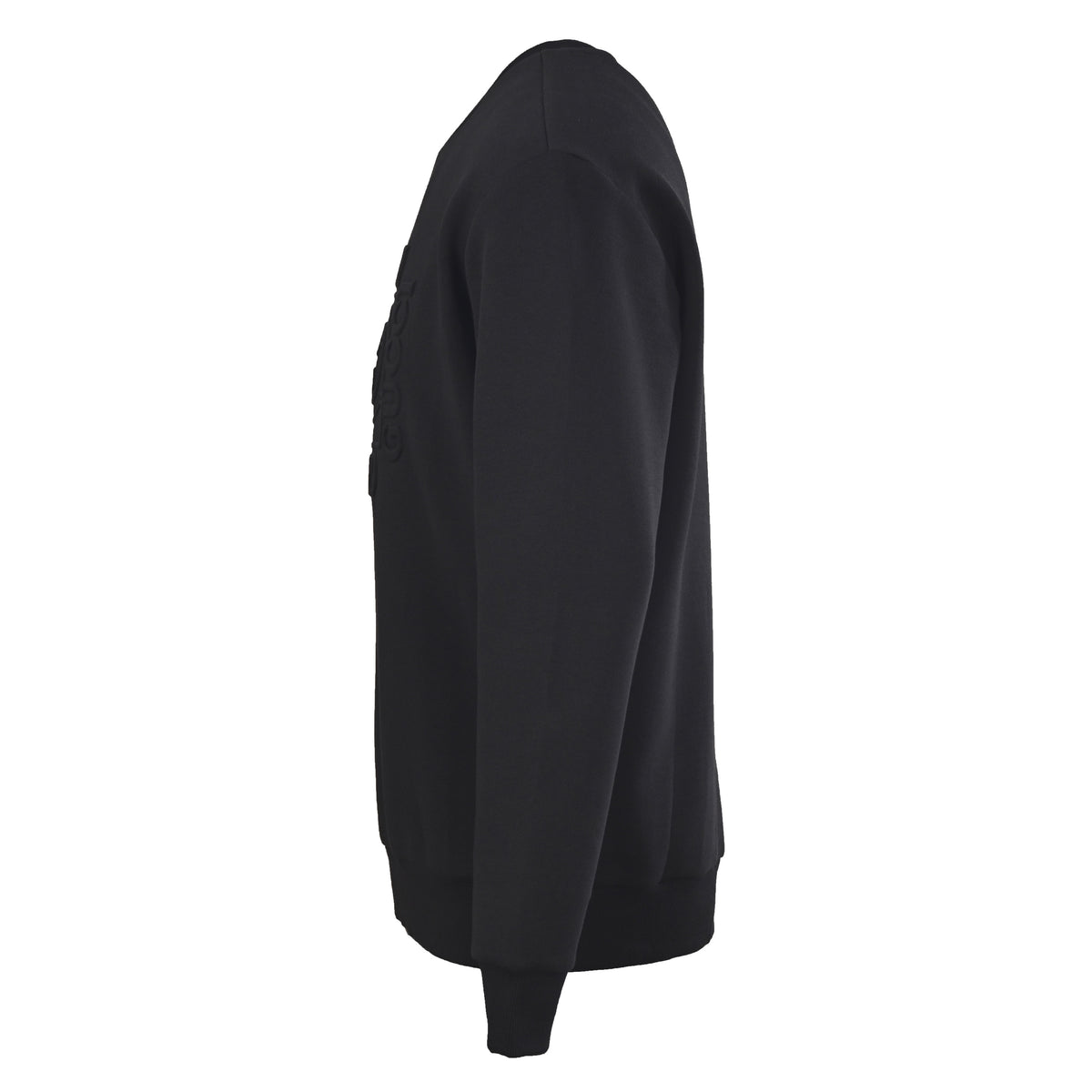 Gucci Embossed Interlocking G Cotton Crewneck Sweatshirt
