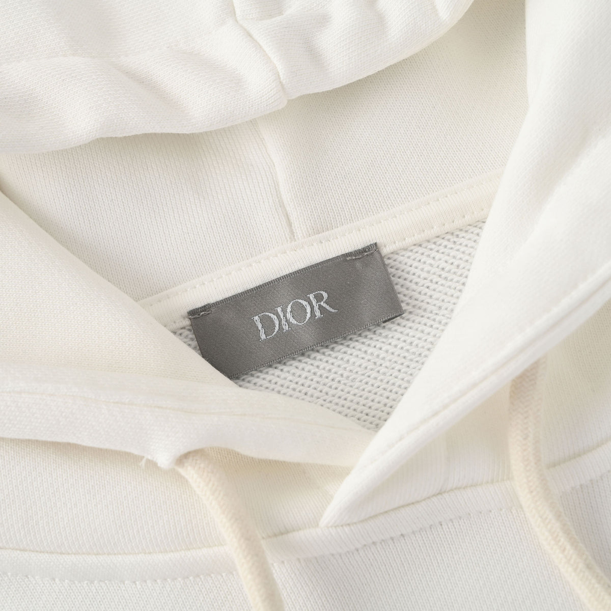 Christian Dior Classic CD Embroidered Letter Logo Hoodie, Casual Hooded Sweatshirt