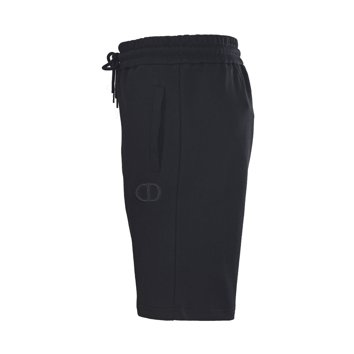 Christian Dior Classic Embroidered CD Initial Shorts for Summer Weekend Outfits and Minimalist Streetwear