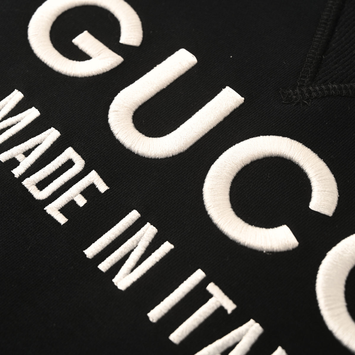 Gucci Embroidered Layered-Look Cotton Sweatshirt