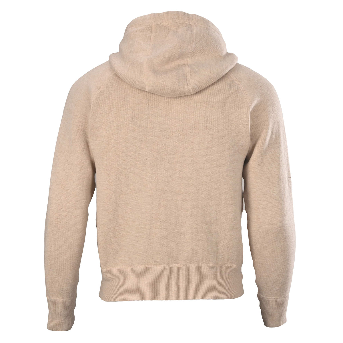 Christian Dior Cashmere Hooded Zip-Up Jacket with Monogram Lining for Casual Layering